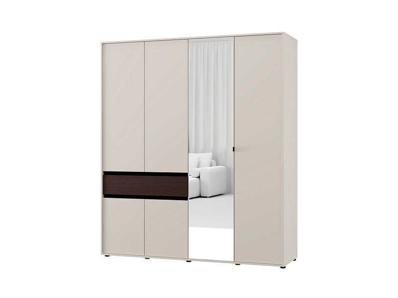 Armoire portes battantes COLHIDA cachemire Armoire portes battantes COLHIDA cachemire