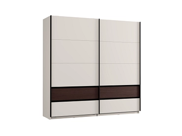 Armoire portes coulissantes COLHIDA cachemire