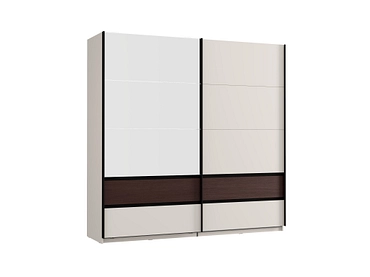 Armoire portes coulissantes COLHIDA cachemire