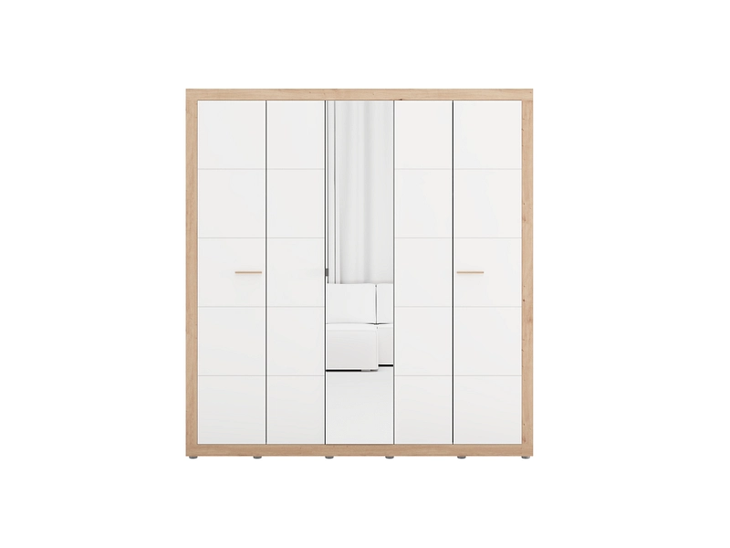 Armoire portes battantes CARTENA chêne artisan Armoire portes battantes CARTENA chêne artisan