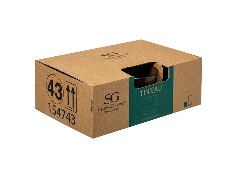 Bicchiere da acqua TIN'EAU 1 pezzo 31 cl