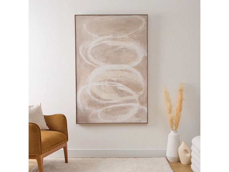 Leinwand KRISNA 1 Stück beige Leinwand KRISNA 1 Stück beige