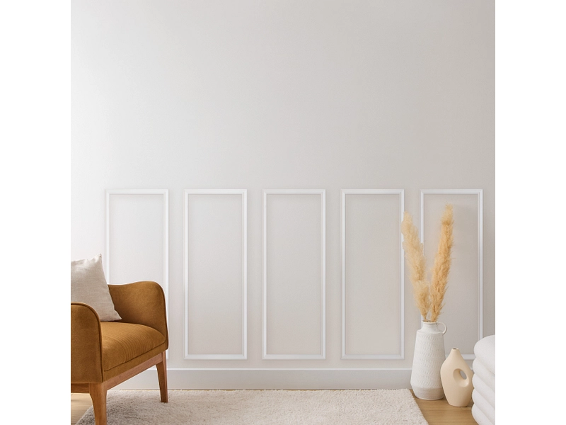 Set di modanature ALBER 4 pezzi polistirene bianco Set di modanature ALBER 4 pezzi polistirene bianco