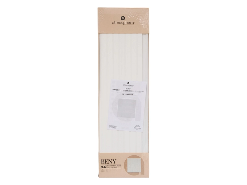 Set mit 4 Sockelpaneelen BENY 4-teilig polysyrol weiss Set mit 4 Sockelpaneelen BENY 4-teilig polysyrol weiss