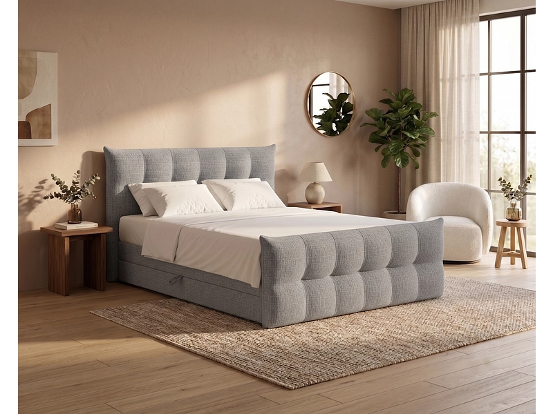 Boxspring ANGORA grigio Boxspring ANGORA grigio