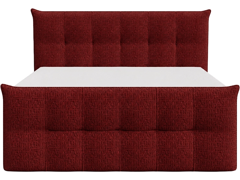 Boxspringbett ANGORA rot