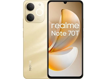 REALME NOTE 70T gold