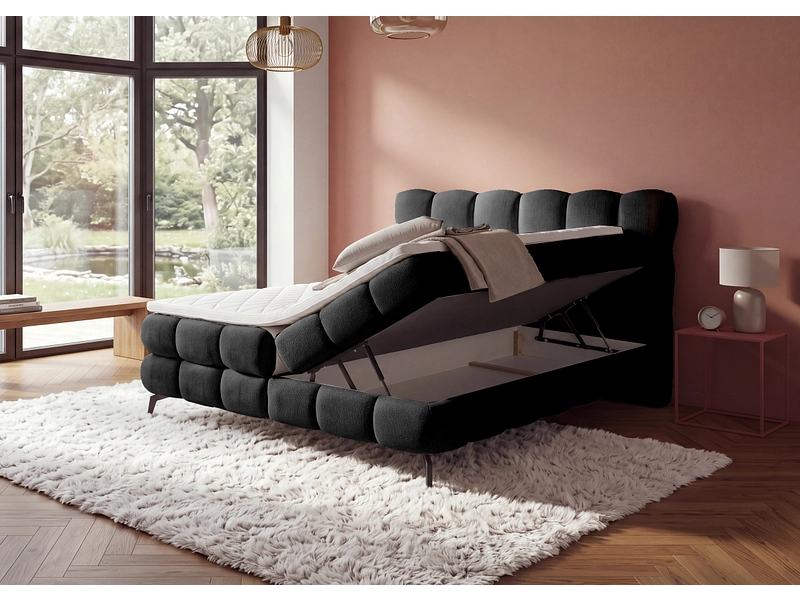 Boxspring DUOMO nero Boxspring DUOMO nero