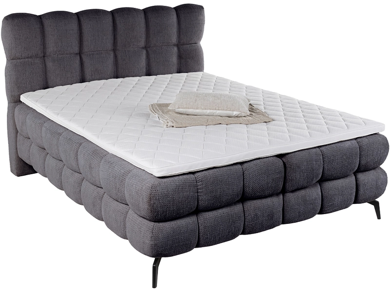 Boxspring DUOMO grigio scuro Boxspring DUOMO grigio scuro