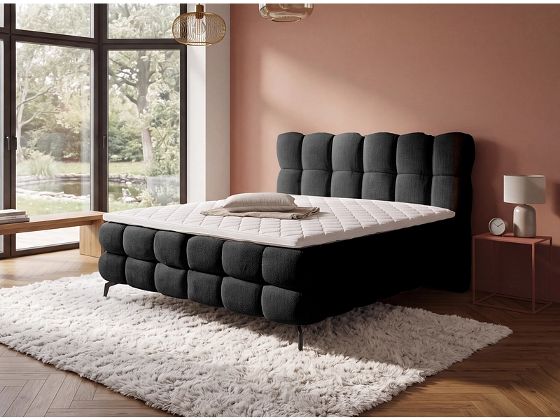 Boxspring DUOMO nero Boxspring DUOMO nero