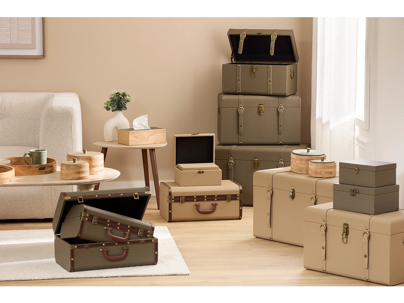 2er-Set Truhen beige 2er-Set Truhen beige