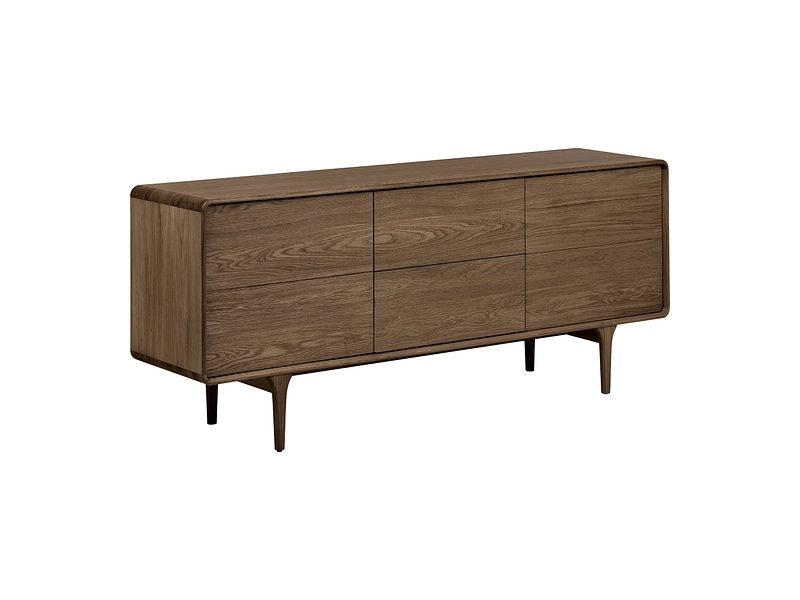 Sideboard HOUSE NORDIC DARWIN 5 portes 6 tiroirs Sideboard HOUSE NORDIC DARWIN 5 portes 6 tiroirs