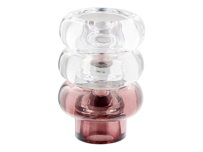 Set photophores 7 cm x 5 cm Verre transparent