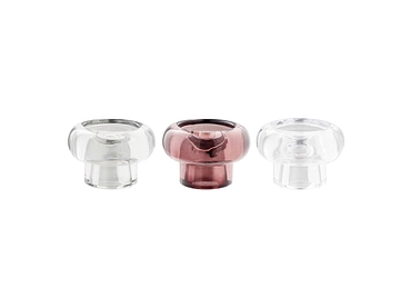 Set photophores 7 cm x 5 cm Verre transparent Set photophores 7 cm x 5 cm Verre transparent