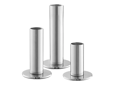 Set photophores 5.5 cm x 11.5 cm Acier acier Set photophores 5.5 cm x 11.5 cm Acier acier