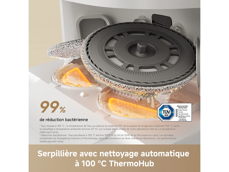 DREAME Aspirateur robot et laveur de sols DREAME Aspirateur robot et laveur de sols