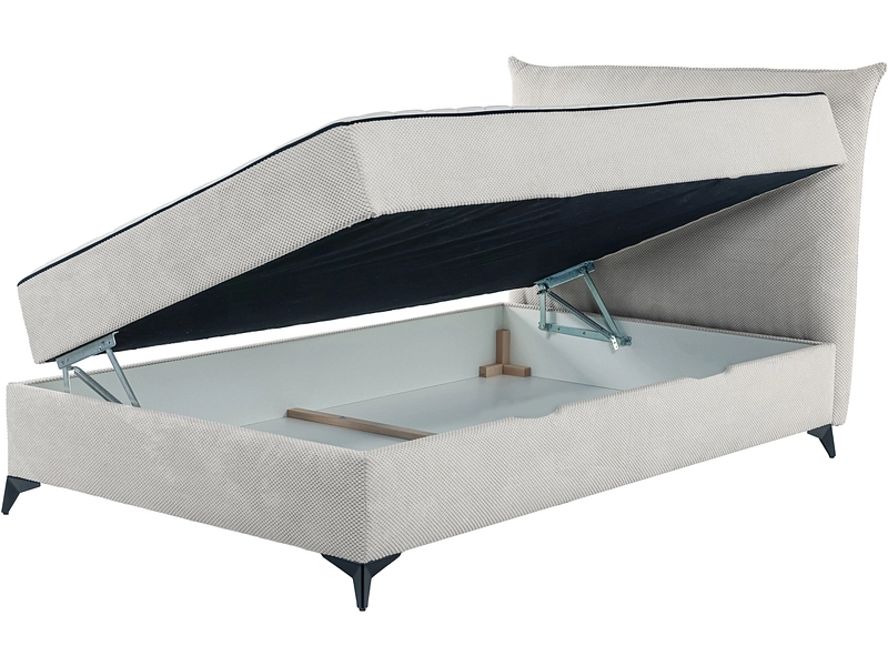 Kastenbett DALIA dunkelbeige