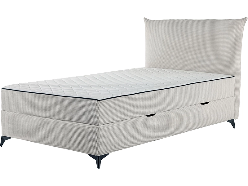 Kastenbett DALIA dunkelbeige