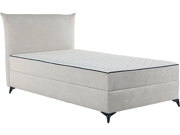 Kastenbett DALIA dunkelbeige