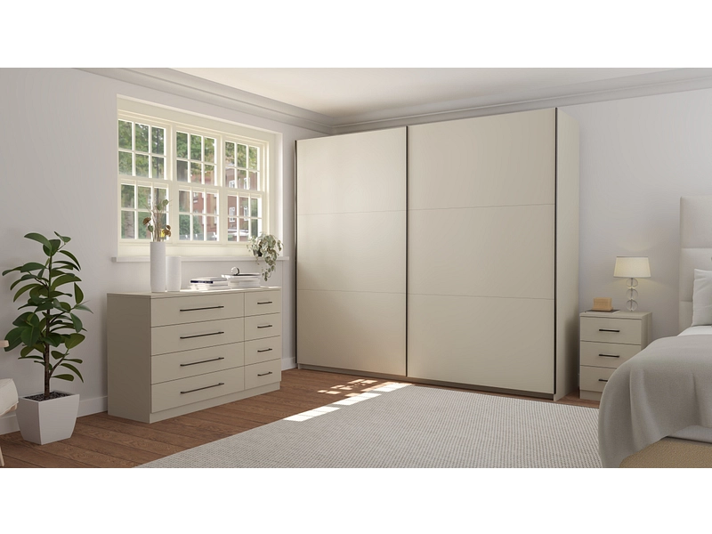 Armoire portes coulissantes ARIA cachemire Armoire portes coulissantes ARIA cachemire