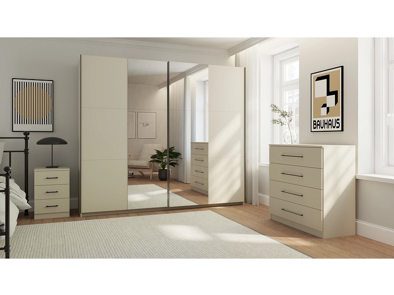 Armoire portes coulissantes ARIA cachemire Armoire portes coulissantes ARIA cachemire