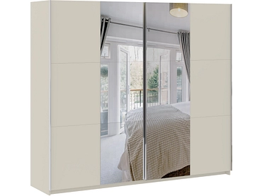Armoire portes coulissantes ARIA cachemire