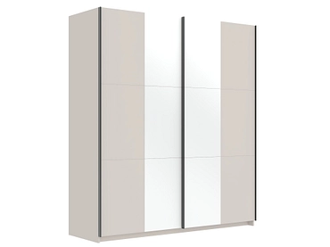Armoire portes coulissantes ARIA cachemire