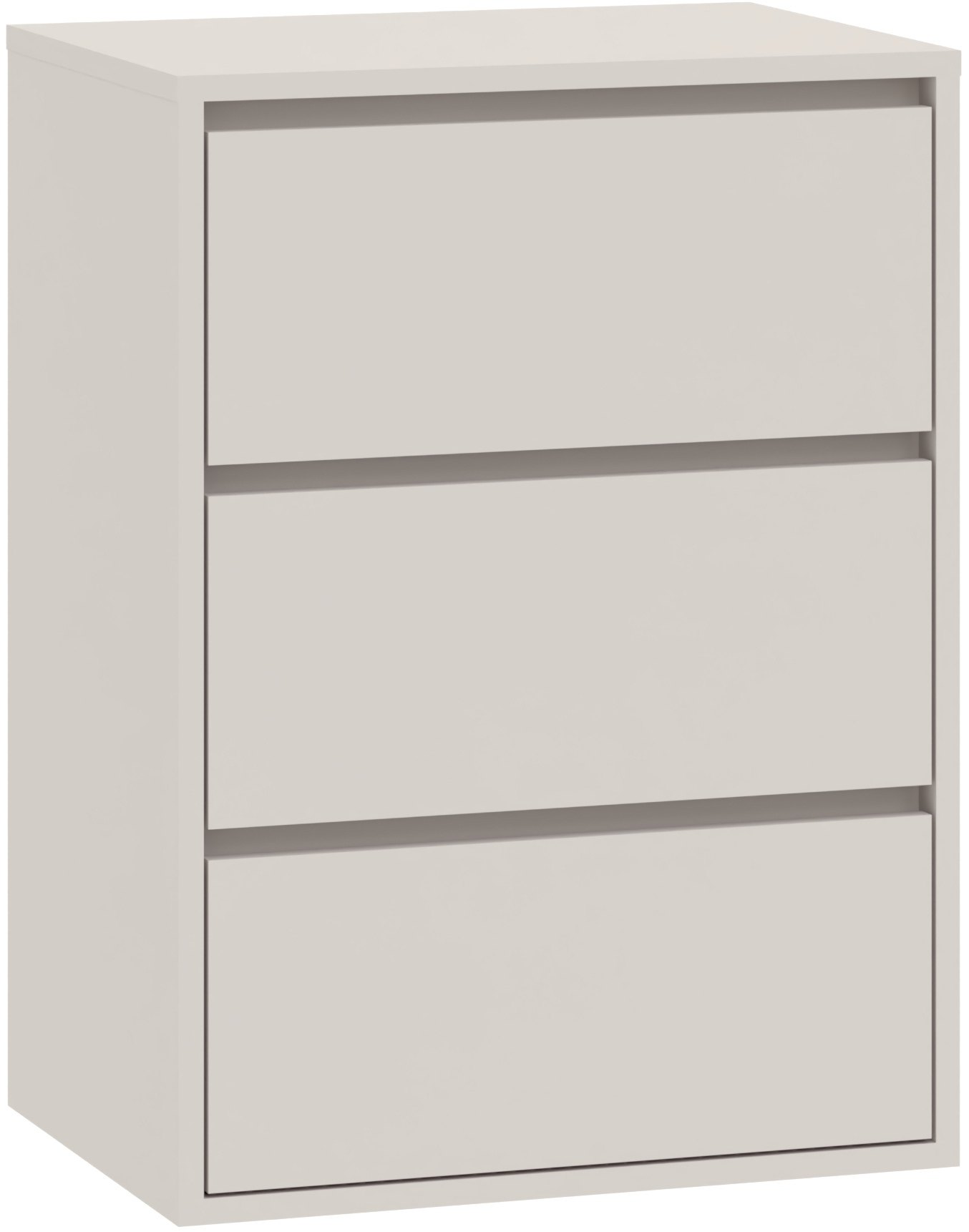 Blocco con 3 cassetti BIANCA cashmere