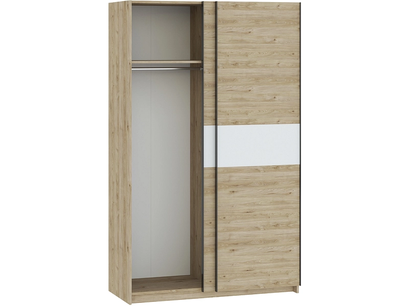 Schwebetürenschrank BIANCA jackson eiche