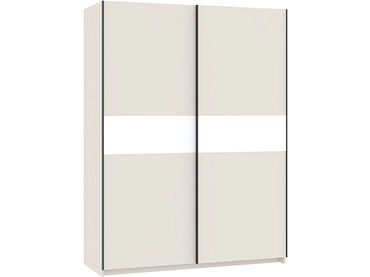 Schwebetürenschrank BIANCA kaschmir