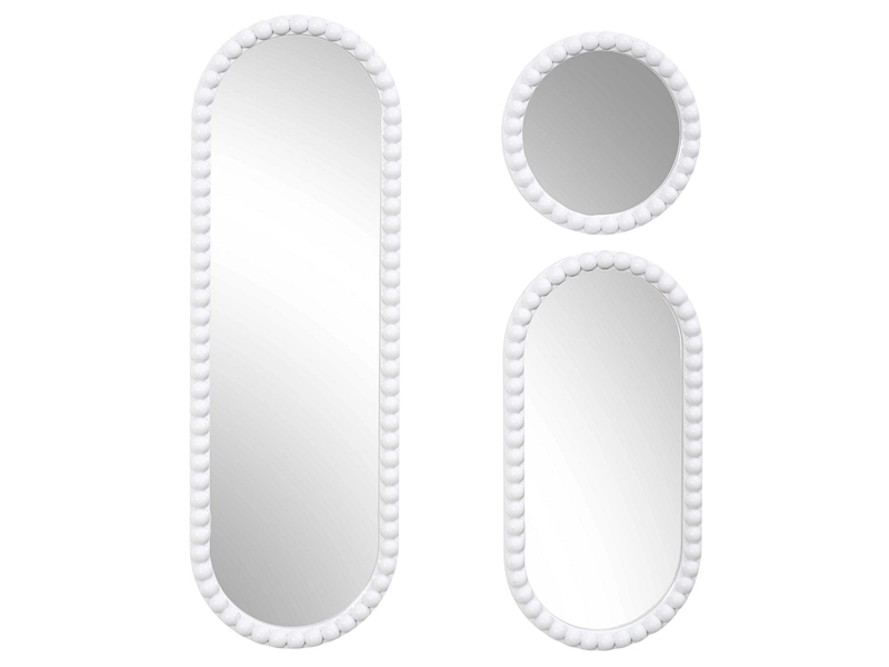Set di 3 specchi tondo / ovale HOME DECO FACTORY CORFU Set di 3 specchi tondo / ovale HOME DECO FACTORY CORFU