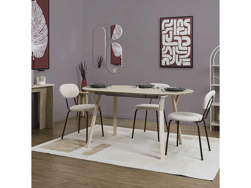 Set di 3 specchi tondo / ovale HOME DECO FACTORY CORFU Set di 3 specchi tondo / ovale HOME DECO FACTORY CORFU