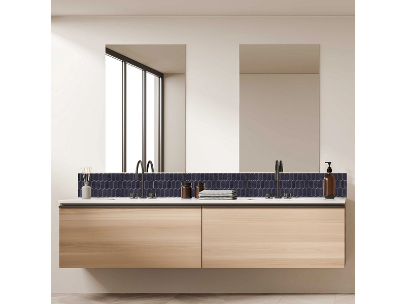 Set paraschizzi adesivo EDI 4 pezzi plastica nero Set paraschizzi adesivo EDI 4 pezzi plastica nero