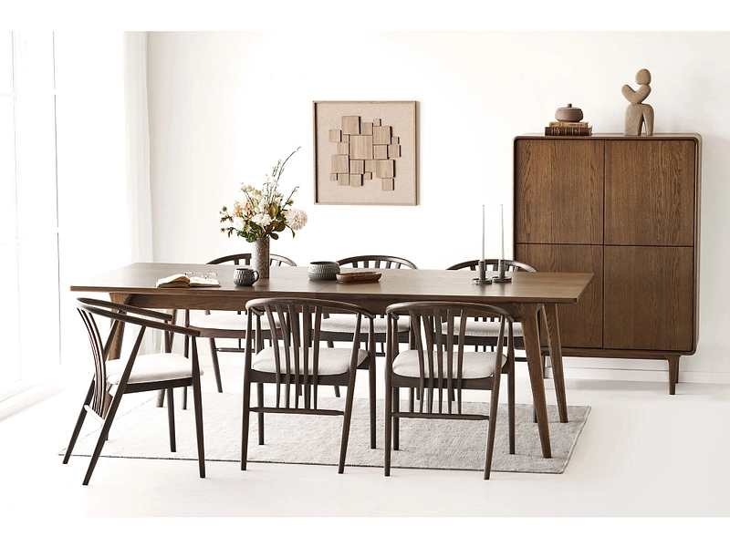 Set Tisch und 6 Stühle HOUSE NORDIC DARWIN