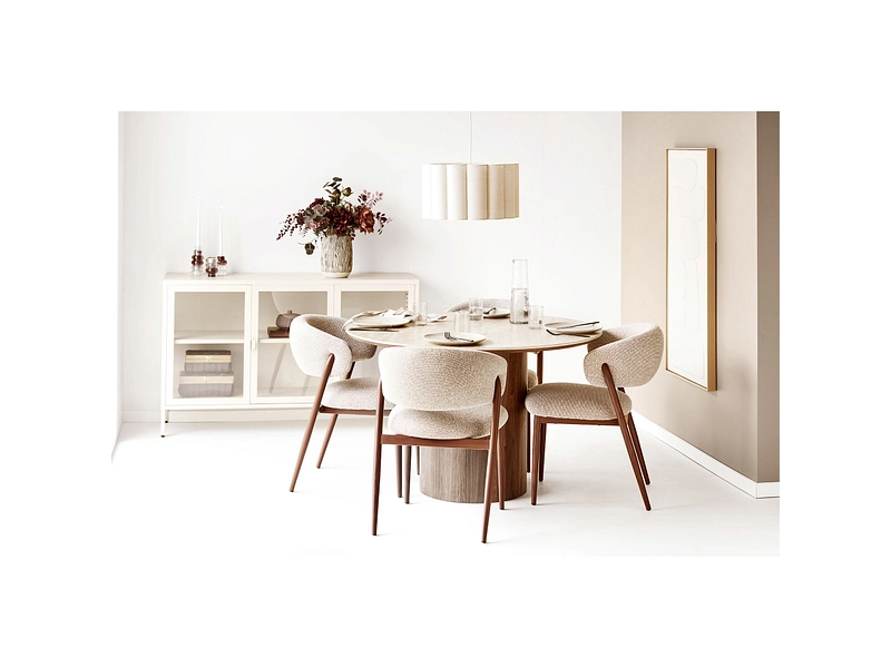 Set table et 4 chaises HOUSE NORDIC DELPHI Set table et 4 chaises HOUSE NORDIC DELPHI