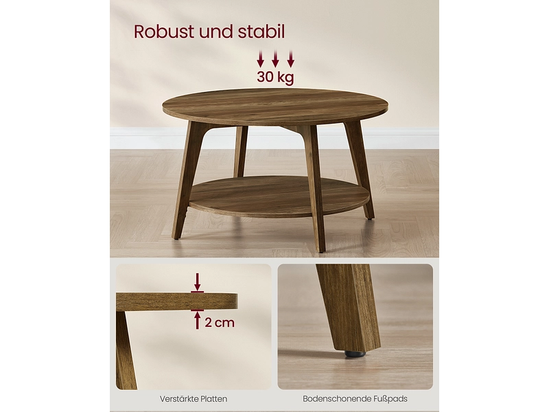 SONGMICS Table basse RUSTIK SONGMICS Table basse RUSTIK