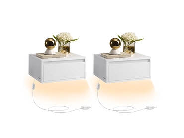 2 Nachttische-Set SONGMICS LIGHTY