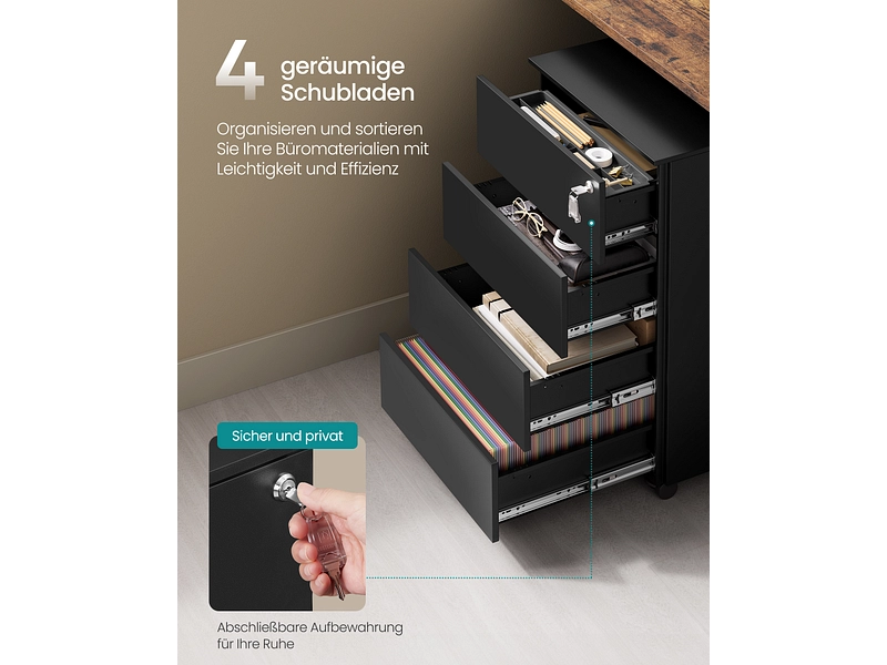 Cassettiera da ufficio SONGMICS OFFICE Cassettiera da ufficio SONGMICS OFFICE