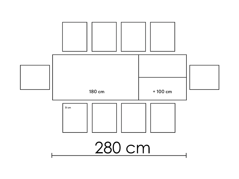 MODUSET Table extensible LONDON MODUSET Table extensible LONDON
