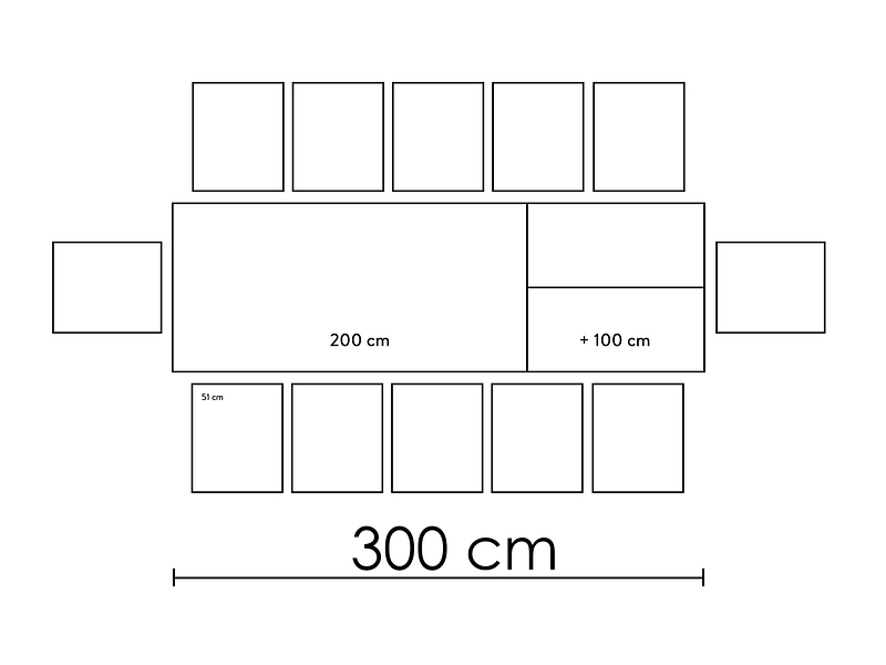 MODUSET Table extensible LONDON MODUSET Table extensible LONDON