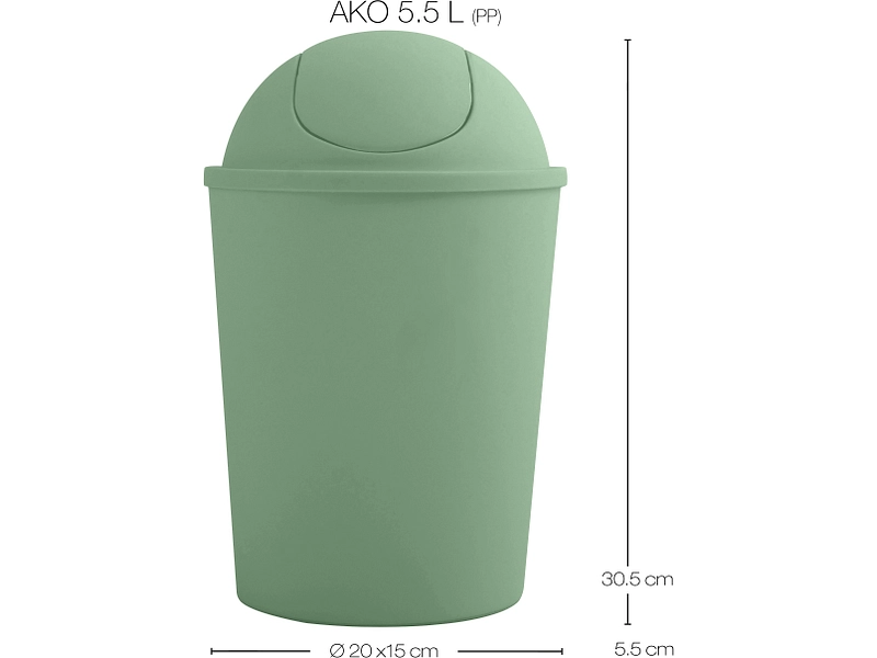 Pattumiera AKO 5.5 L