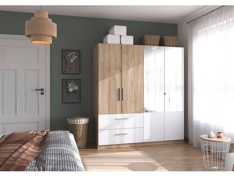 Armoire portes battantes WILLOW sonoma Armoire portes battantes WILLOW sonoma