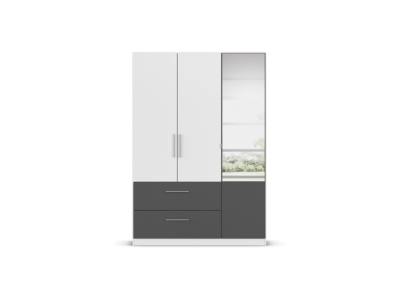 Drehtürenschrank WILLOW weiss Drehtürenschrank WILLOW weiss