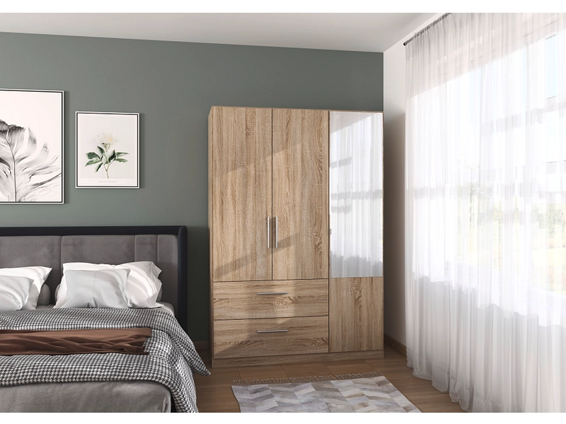 Armoire portes battantes WILLOW sonoma Armoire portes battantes WILLOW sonoma