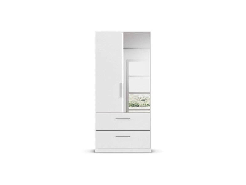 Drehtürenschrank WILLOW weiss Drehtürenschrank WILLOW weiss