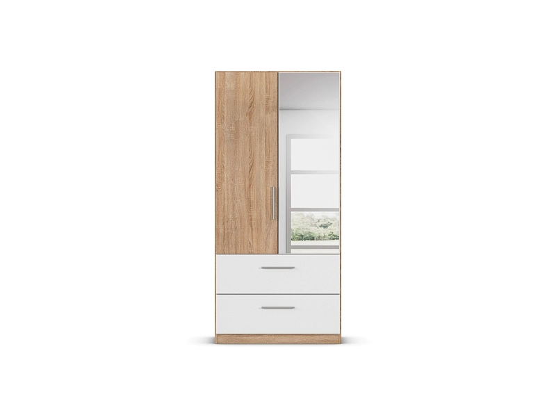 Armoire portes battantes WILLOW sonoma