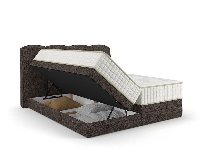 Boxspring STOCKHOLM marrone Boxspring STOCKHOLM marrone