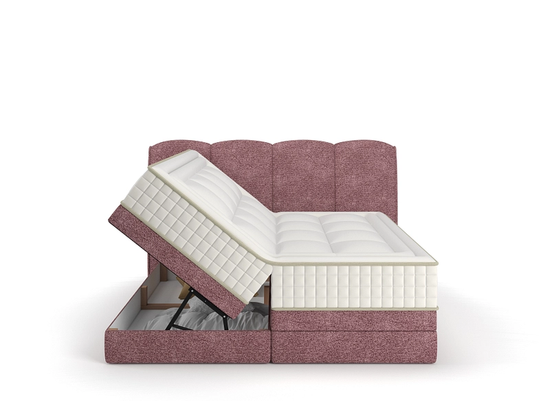Boxspring STOCKHOLM rosso Boxspring STOCKHOLM rosso