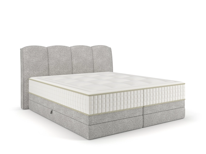 Boxspring STOCKHOLM grigio chiaro Boxspring STOCKHOLM grigio chiaro