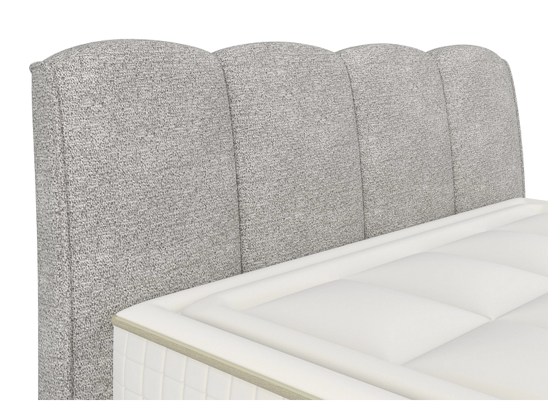 Boxspring STOCKHOLM grigio chiaro Boxspring STOCKHOLM grigio chiaro